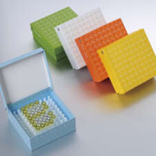 Congelación cajas de fibra para congelador de colores