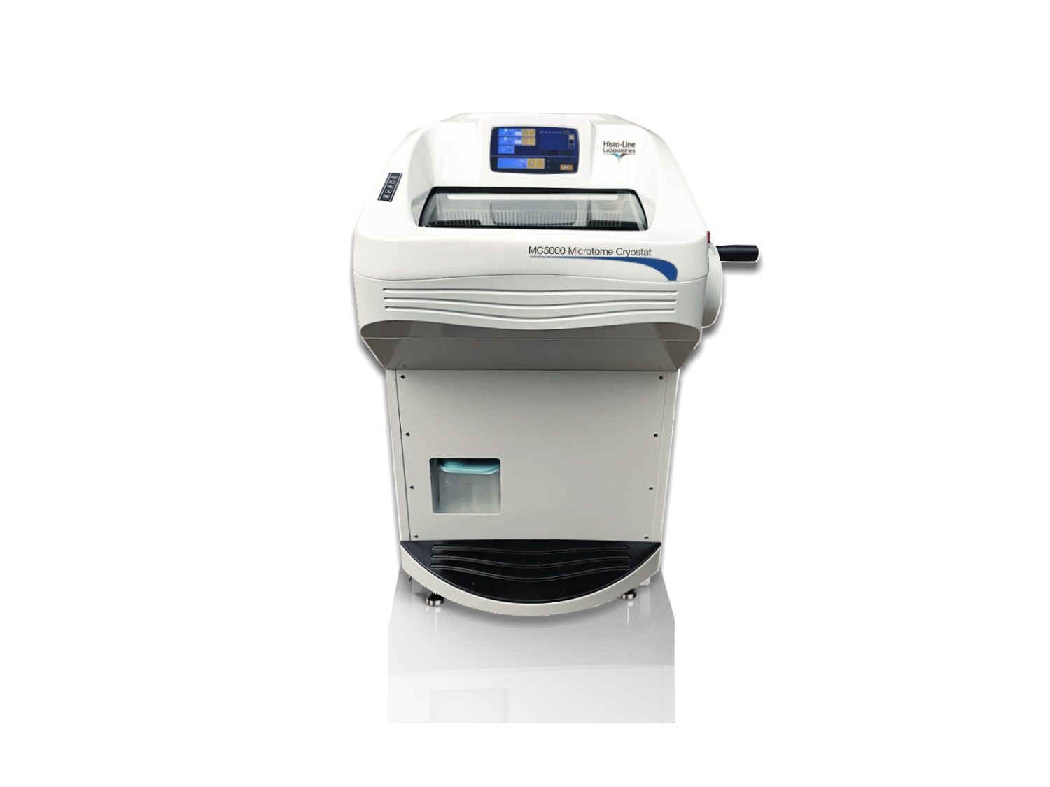 Panel de control y micrótomo encapsulado del criostato MC 5000 para cortes histológicos precisos Preguntar a ChatGPT