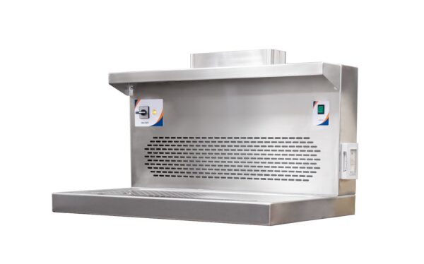 Detalle de la rejilla de ventilación y superficie de trabajo del modelo 4CW1.