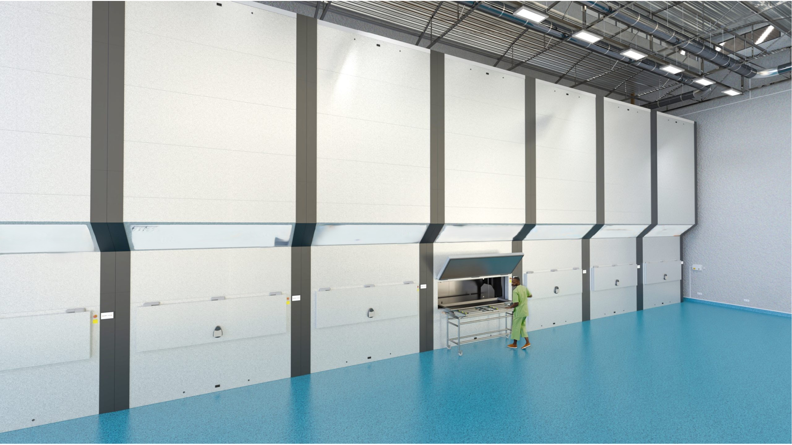 SISTEMA AUTOMATIZADO VERTICAL PARA ALMACENAMIENTO DE CUERPOS EVOLMAG