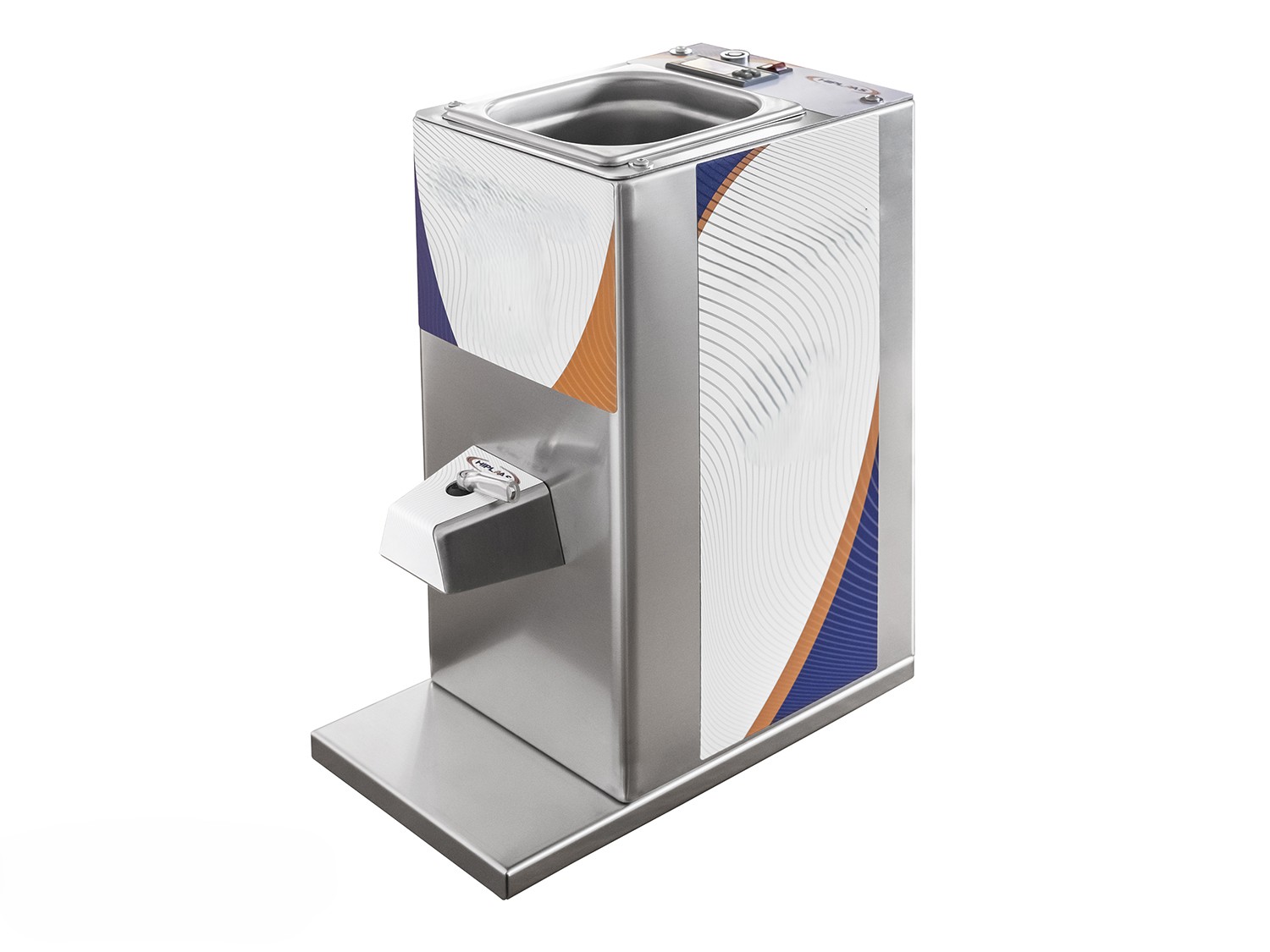 Detalle del grifo calefactado del dispensador de parafina 2DPM010 para evitar bloqueos