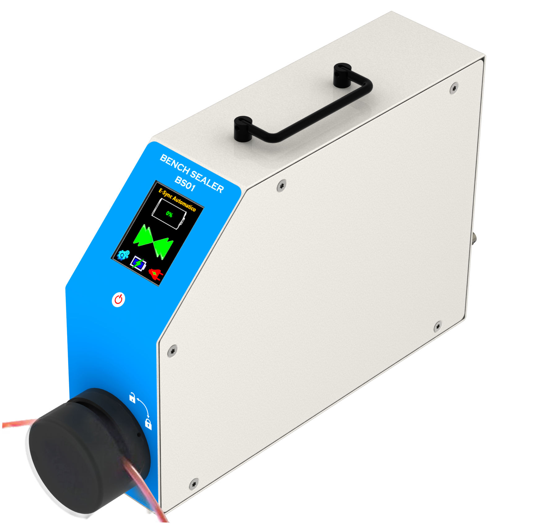 Sellador Térmico de tubos de bolsas de sangre BS01