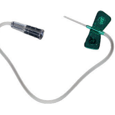 Agujas de mariposa para laboratorio