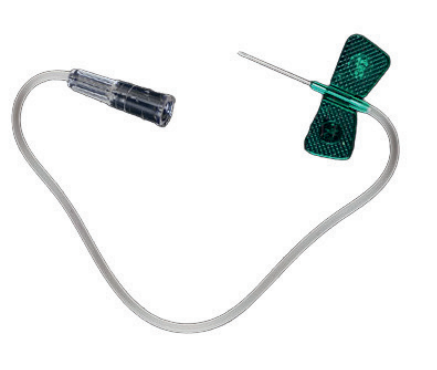 Agujas de mariposa para laboratorio