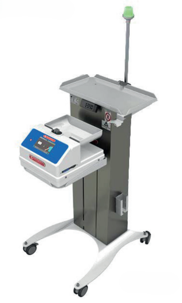 Carro mezclador para laboratorio industrial