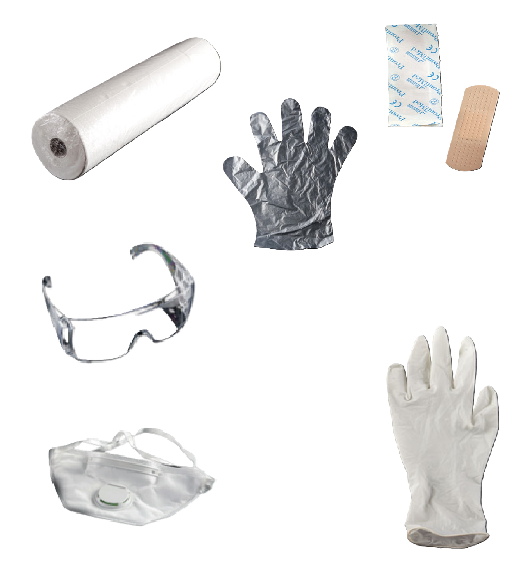 Equipos de protección individual para laboratorio