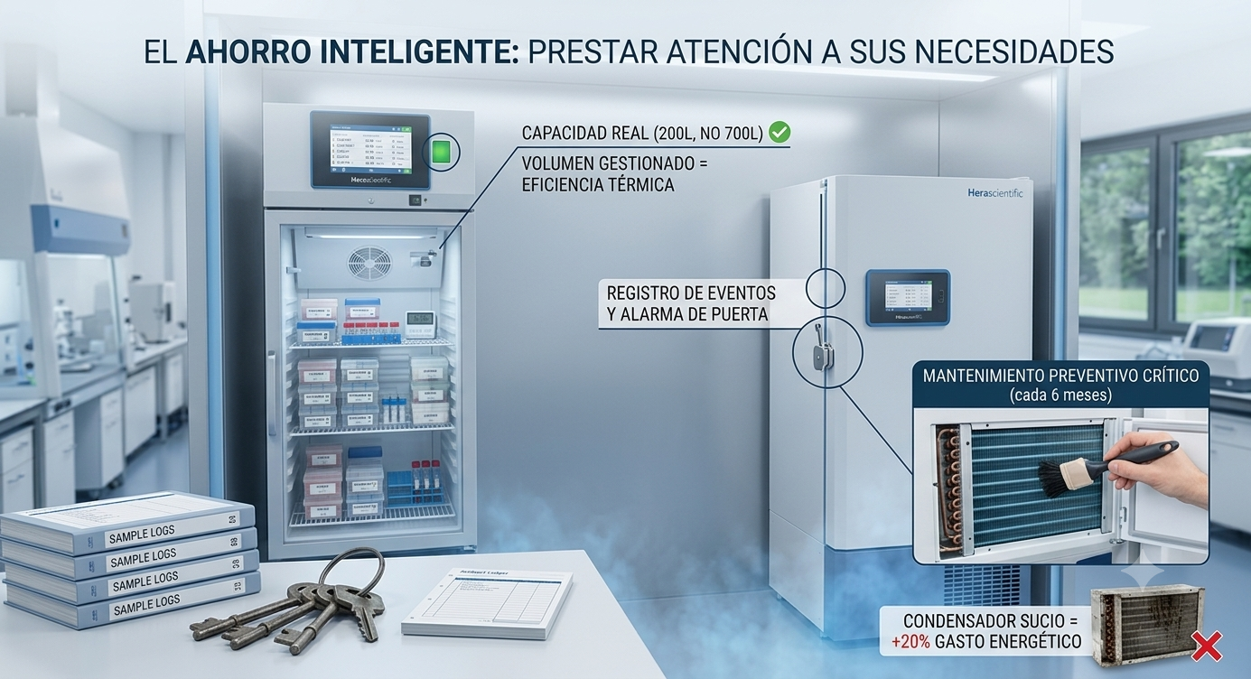 El ahorro inteligente en equipos de laboratorio